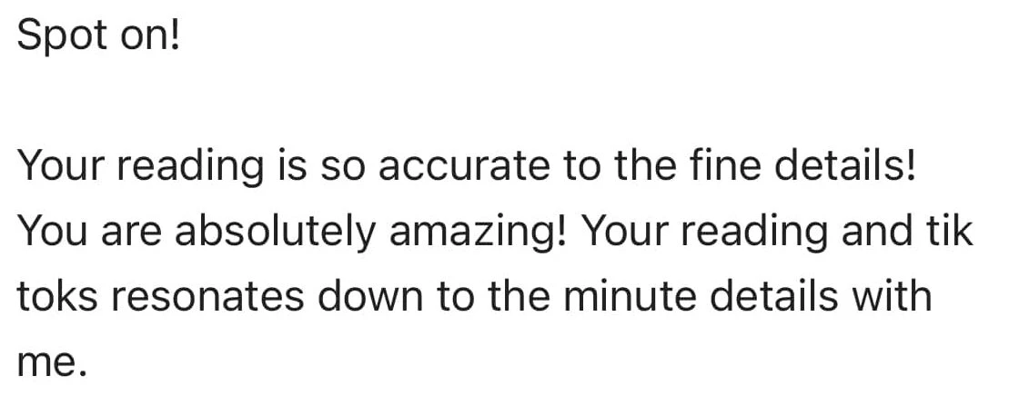 Client testimonial screenshot 10