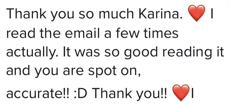 Client testimonial screenshot 24