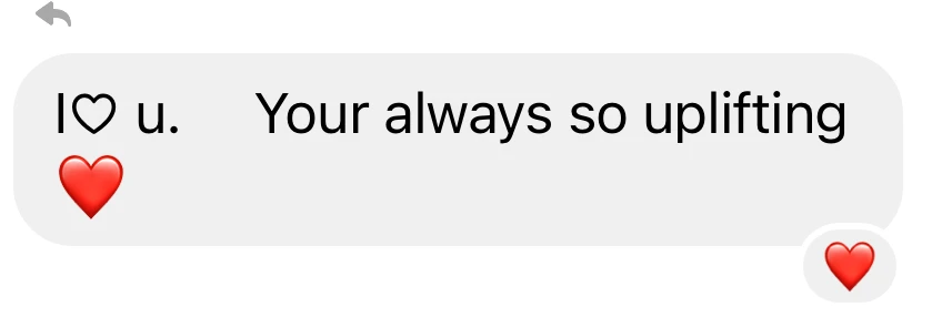 Client testimonial screenshot 42