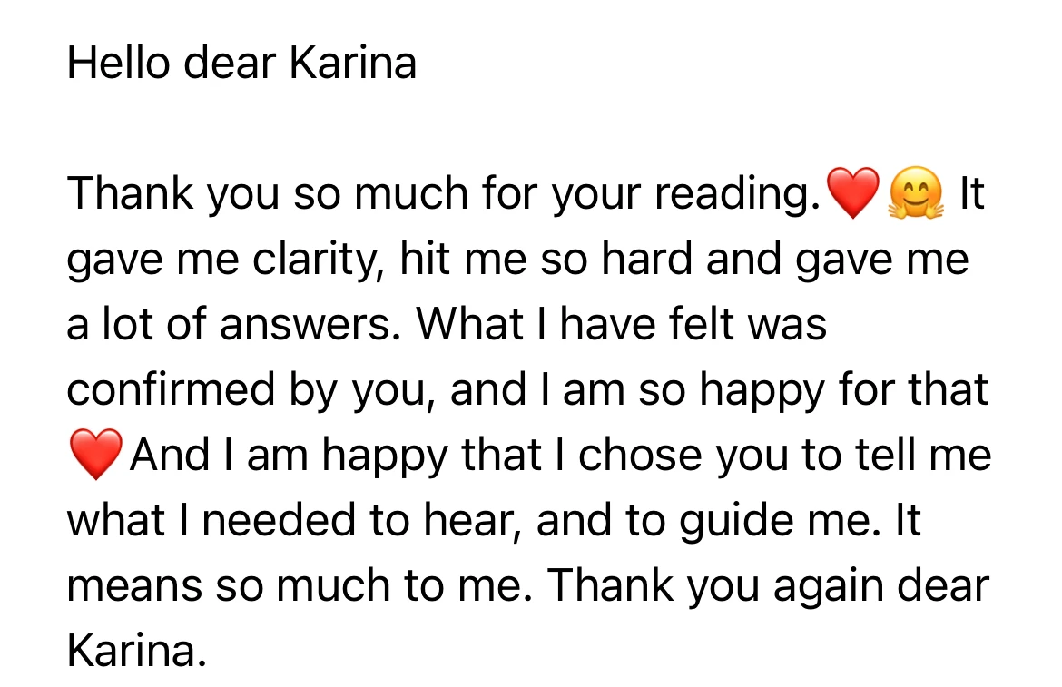 Client testimonial screenshot 52